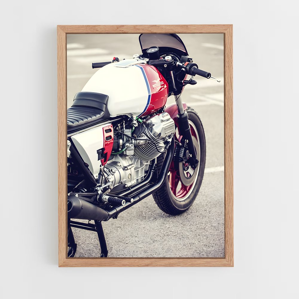 Poster Moto Guzzi en Pause (vue 4)